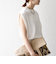 SHIPS any:〈抗菌防臭/洗濯機可能〉USAコットン ラウンドヘム ノースリーブ TEE