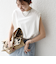 SHIPS any:〈抗菌防臭/洗濯機可能〉USAコットン ラウンドヘム ノースリーブ TEE