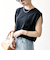 SHIPS any:〈抗菌防臭/洗濯機可能〉USAコットン ラウンドヘム ノースリーブ TEE