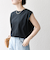 SHIPS any:〈抗菌防臭/洗濯機可能〉USAコットン ラウンドヘム ノースリーブ TEE