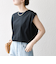 SHIPS any:〈抗菌防臭/洗濯機可能〉USAコットン ラウンドヘム ノースリーブ TEE
