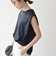 SHIPS any:〈抗菌防臭/洗濯機可能〉USAコットン ラウンドヘム ノースリーブ TEE