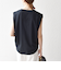 SHIPS any:〈抗菌防臭/洗濯機可能〉USAコットン ラウンドヘム ノースリーブ TEE