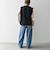 SHIPS any:〈抗菌防臭/洗濯機可能〉USAコットン ラウンドヘム ノースリーブ TEE