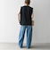 SHIPS any:〈抗菌防臭/洗濯機可能〉USAコットン ラウンドヘム ノースリーブ TEE