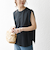 SHIPS any:〈抗菌防臭/洗濯機可能〉USAコットン ラウンドヘム ノースリーブ TEE