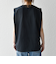 SHIPS any:〈抗菌防臭/洗濯機可能〉USAコットン ラウンドヘム ノースリーブ TEE