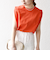 SHIPS any:〈抗菌防臭/洗濯機可能〉USAコットン ラウンドヘム ノースリーブ TEE