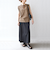 SHIPS any:〈抗菌防臭/洗濯機可能〉USAコットン ラウンドヘム ノースリーブ TEE