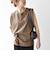 SHIPS any:〈抗菌防臭/洗濯機可能〉USAコットン ラウンドヘム ノースリーブ TEE