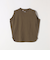SHIPS any:〈抗菌防臭/洗濯機可能〉USAコットン ラウンドヘム ノースリーブ TEE