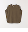 SHIPS any:〈抗菌防臭/洗濯機可能〉USAコットン ラウンドヘム ノースリーブ TEE