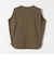 SHIPS any:〈抗菌防臭/洗濯機可能〉USAコットン ラウンドヘム ノースリーブ TEE