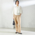 SHIPS Primary Navy Label:麻 レーヨン イージー パンツ