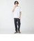 LACOSTE: TH5582-99 アウトラインクロック クルーネック Tシャツ