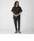 LACOSTE: TH5582-99 アウトラインクロック クルーネック Tシャツ