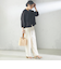 〈手洗い可能〉ツイル ストレート パンツ（セットアップ対応）