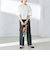 〈手洗い可能〉ツイル ストレート パンツ（セットアップ対応）