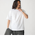 SHIPS: ハイゲージ クルーネック ポンチ Tシャツ