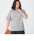 SHIPS: ハイゲージ クルーネック ポンチ Tシャツ
