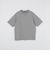 SHIPS: ハイゲージ クルーネック ポンチ Tシャツ