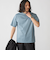 SHIPS: ハイゲージ クルーネック ポンチ Tシャツ