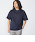 SHIPS: ハイゲージ クルーネック ポンチ Tシャツ