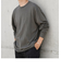 SHIPS any: 〈手洗い可能〉バンブー レーヨン ウール混 ルーズ ロングスリーブ Tシャツ ［BRIOS］◇