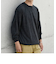 SHIPS any: 〈手洗い可能〉バンブー レーヨン ウール混 ルーズ ロングスリーブ Tシャツ ［BRIOS］◇