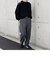 SHIPS any: 〈手洗い可能〉バンブー レーヨン ウール混 ルーズ ロングスリーブ Tシャツ ［BRIOS］◇