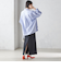 〈手洗い可能〉リブ ジャージー 2WAY ストレッチ スカート