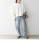 SHIPS any:〈洗濯機可能〉インレイ ハーフスリーブ ショートTEE
