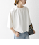 SHIPS any:〈洗濯機可能〉インレイ ハーフスリーブ ショートTEE