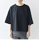SHIPS any:〈洗濯機可能〉インレイ ハーフスリーブ ショートTEE