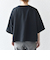 SHIPS any:〈洗濯機可能〉インレイ ハーフスリーブ ショートTEE