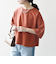SHIPS any:〈洗濯機可能〉インレイ ハーフスリーブ ショートTEE