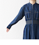 《一部予約》SHIPS any: シャーリング デニム ポケット ワンピース ［SHIPS any DENIM］