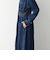 《一部予約》SHIPS any: シャーリング デニム ポケット ワンピース ［SHIPS any DENIM］
