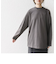 SHIPS any:〈洗濯機可能〉マルチ ロングスリーブ ワイド TEE