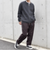 【SHIPS any別注】GRAMICCI: ウールライク ルーズ テーパード パンツ◇