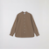 SHIPS any: 〈洗濯機可能〉LIM BLESS ソリッド / ストライプ バンドカラー シャツ◇