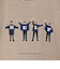 【WEB限定】SHIPS: THE BEATLES ヴィンテージライク エンブロイダリー Tシャツ