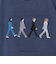 【WEB限定】SHIPS: THE BEATLES ヴィンテージライク エンブロイダリー Tシャツ