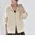 〈洗濯機可能〉ポンチ ダブルジップ スウェット パーカー