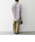 SHIPS any:〈洗濯機可能〉REPREVE レギュラーカラー ルーズ ポケット シャツ