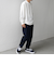 【WEB限定】SHIPS any: 〈撥水加工〉Teflon EcoElite(TM) ナイロンポケット Tシャツ (ロンT)◇