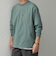 【WEB限定】SHIPS any: 〈撥水加工〉Teflon EcoElite(TM) ナイロンポケット Tシャツ (ロンT)◇