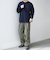 【WEB限定】SHIPS any: 〈撥水加工〉Teflon EcoElite(TM) ナイロンポケット Tシャツ (ロンT)◇