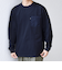 【WEB限定】SHIPS any: 〈撥水加工〉Teflon EcoElite(TM) ナイロンポケット Tシャツ (ロンT)◇