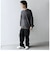 SHIPS any: カラーミックスコード トーン オン トーン デザイン Tシャツ【a-nylon】◇